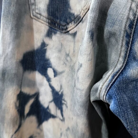 Levis 559 Jeans Acid Wash Denim 34x32 Bleached - Picture 4 of 7